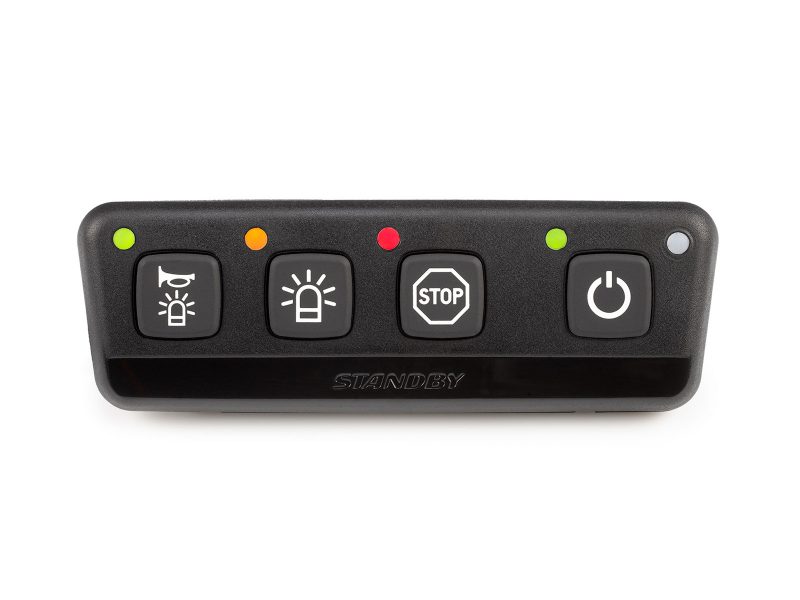 P4 Panel Front View with LEDs