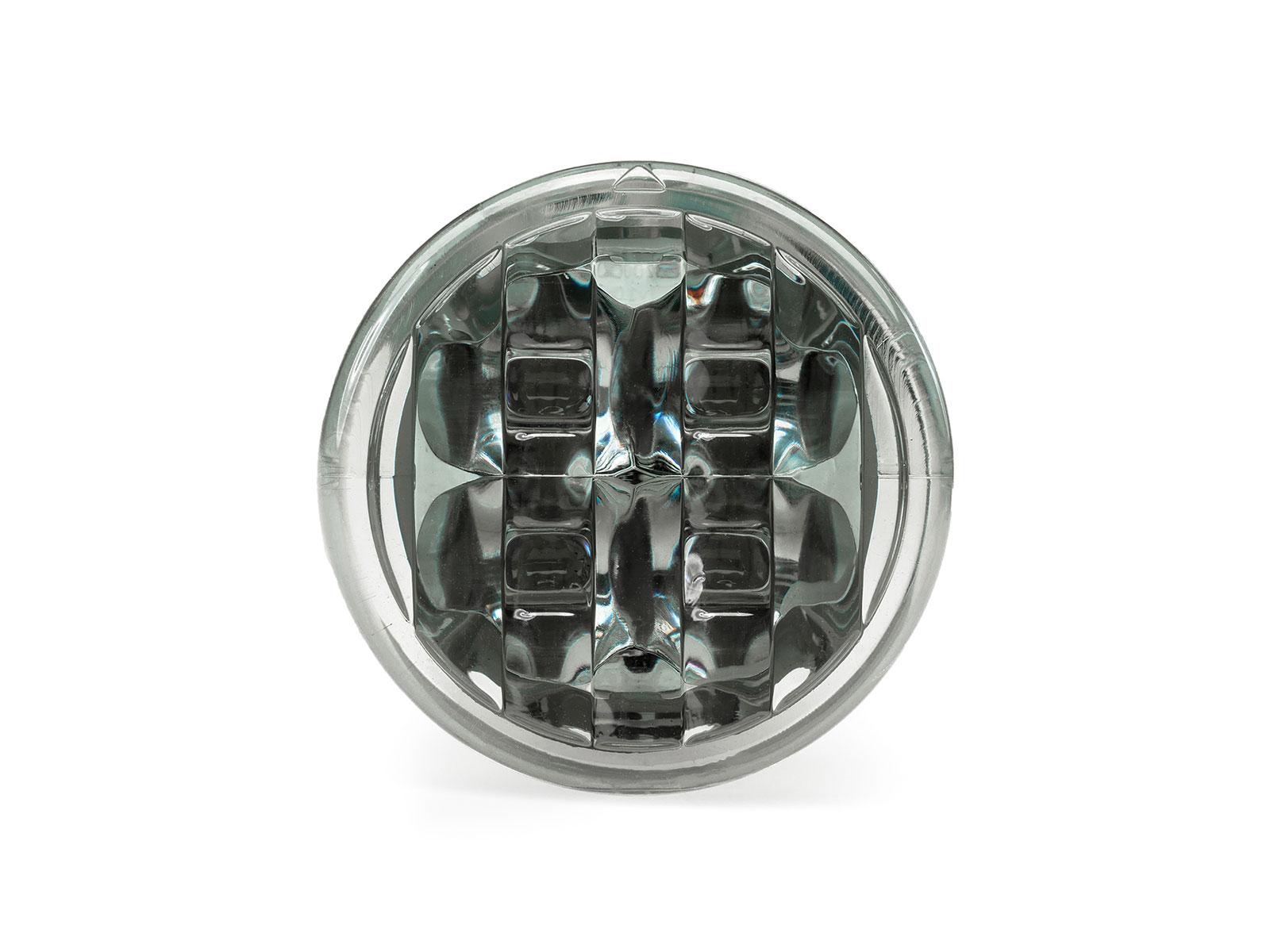 L88 Lamp Blue with Tinted Lens Unlit Front View without Grommet