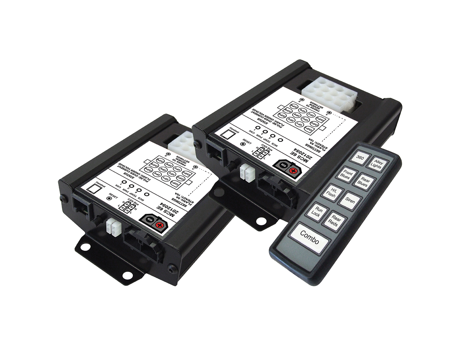 Midi Control System - 12-Way Control Unit & 9 Button Handset