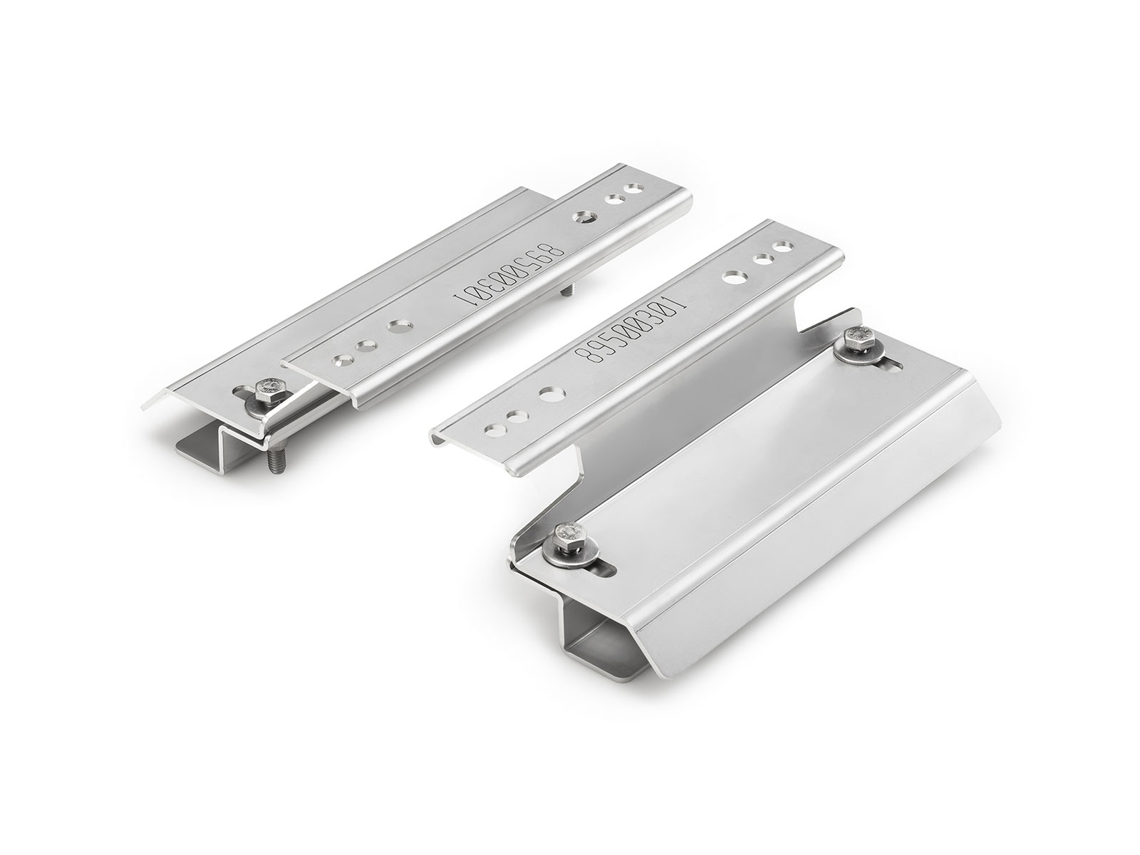 W series Roof Bracket Rails x 2 Angle View