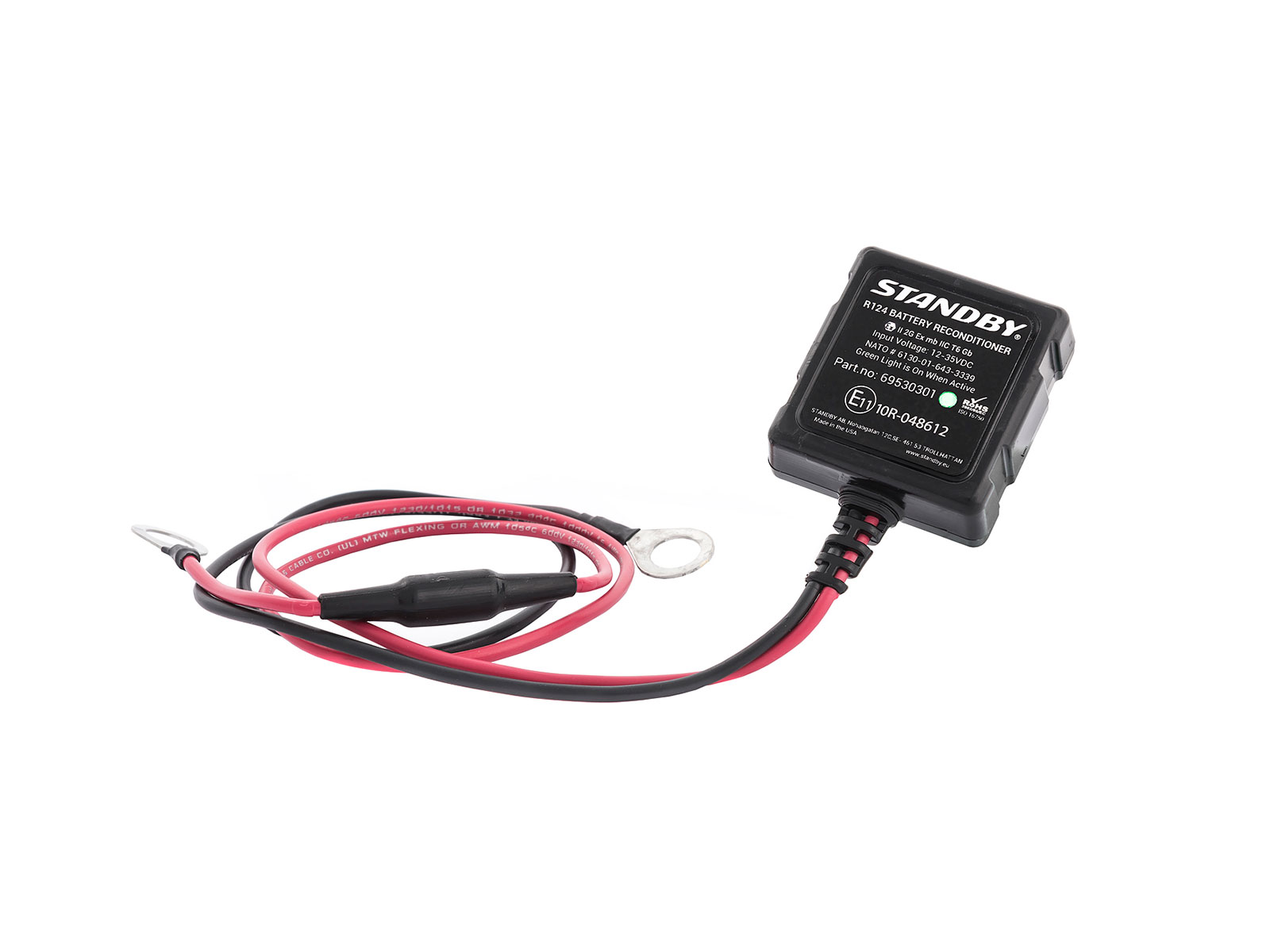 R124 Battery Reconditioner Angle View