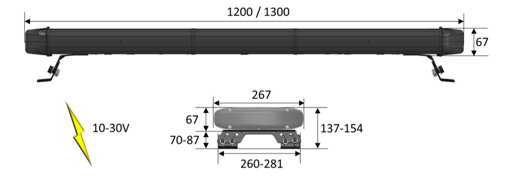 Schema - rampe VEGA aéroport