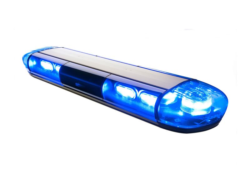 Blå fram/bakkåpa M Larmbåge