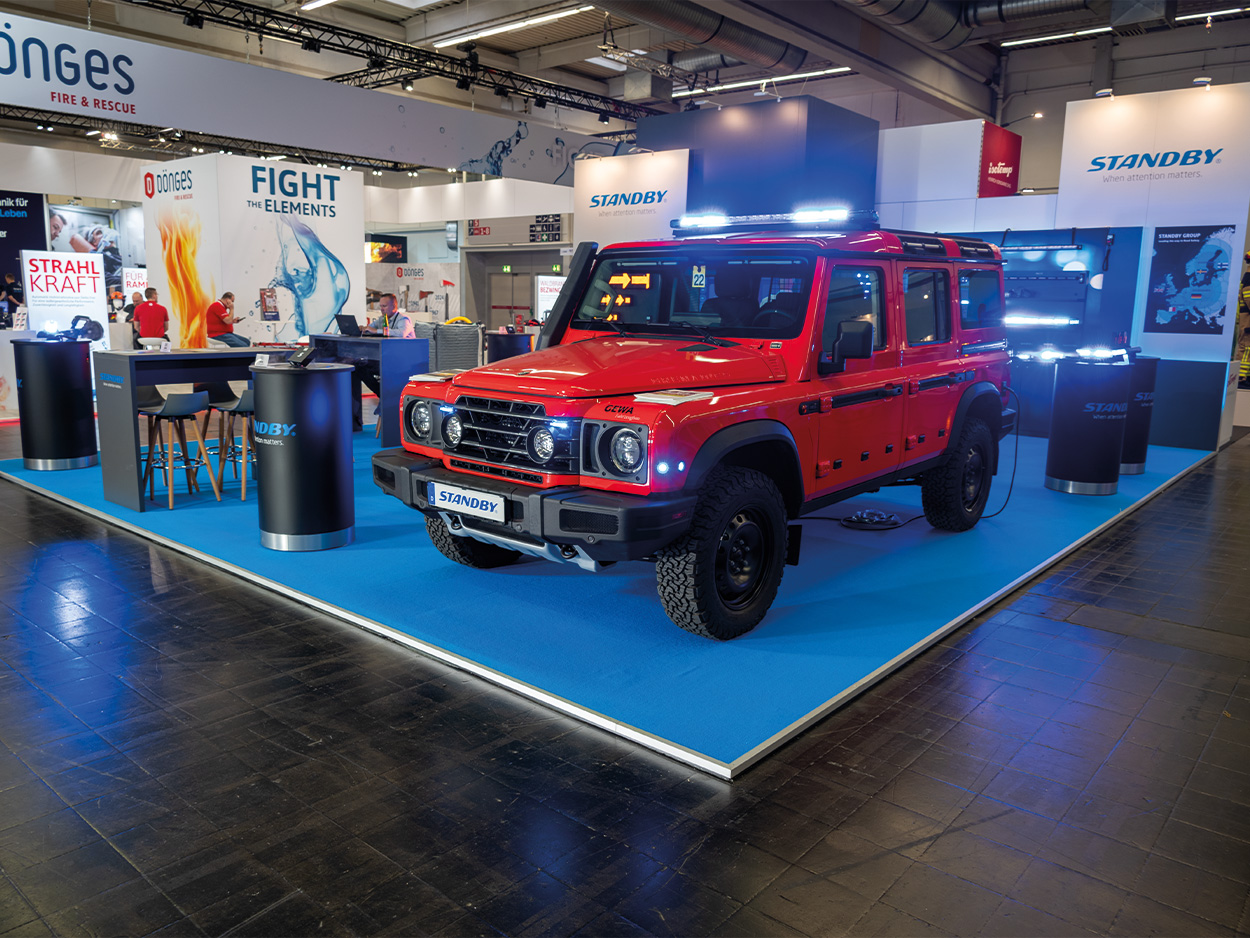 Unser Stand auf der 112Rescue in Dortmund