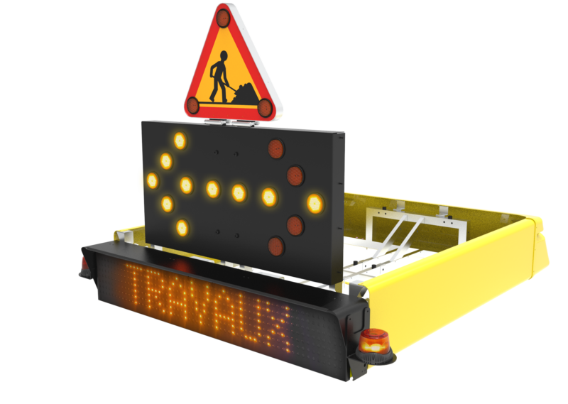 Flèche lumineuse d'urgence 14 feux NORA