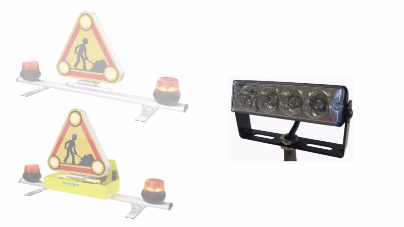 Projecteur pour barre Eclair