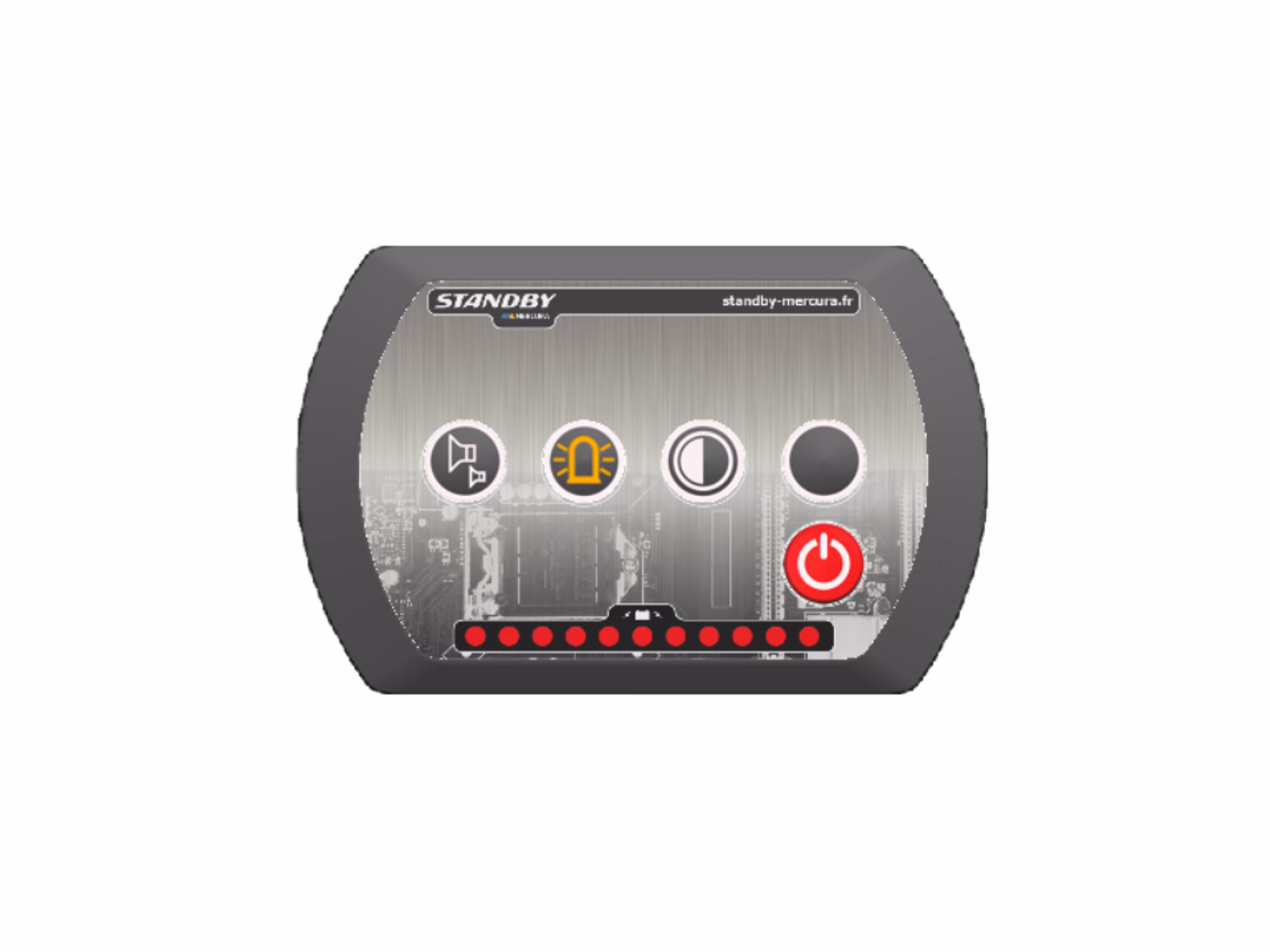 boitier de commande CCS 4 touches service mini vega