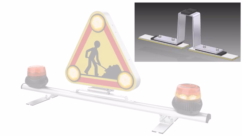 Kit réhausses pour barre ECLAIR