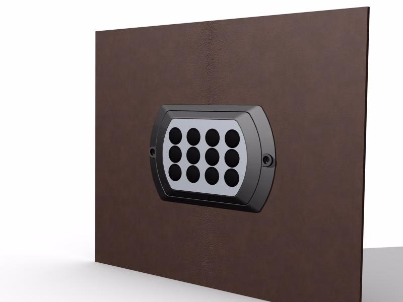 Boitier d'encastrement pour commande 12 touches