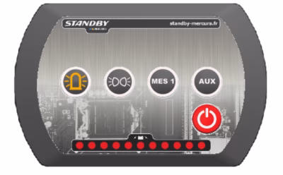 Boitier de commande 4 touches pour rampe VEGA SERVICES