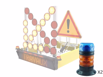 Option 2 Gyroled kombi pour ensemble de toit