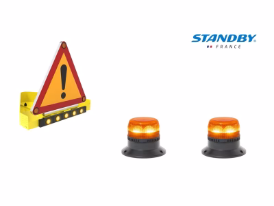 Gyroled orange pour triangle de 1000 ou 1250