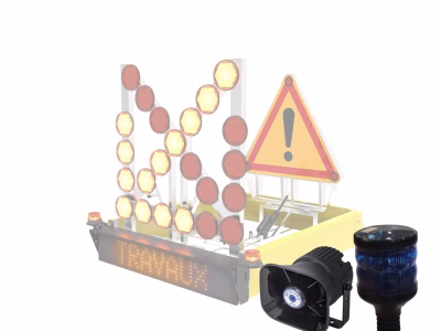 option gyrophare bleu hivernage avec sirène asa