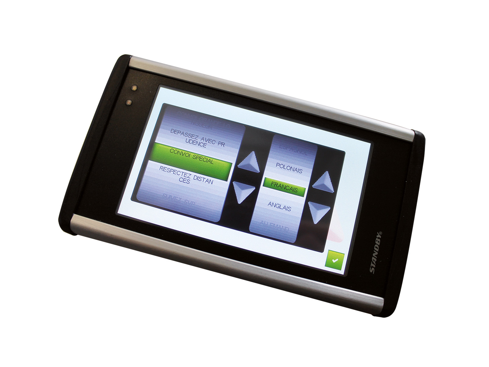 Boitier T-panel rampe vega PMV