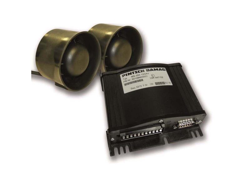 Haut parleur amplificateur pour sirène MS350