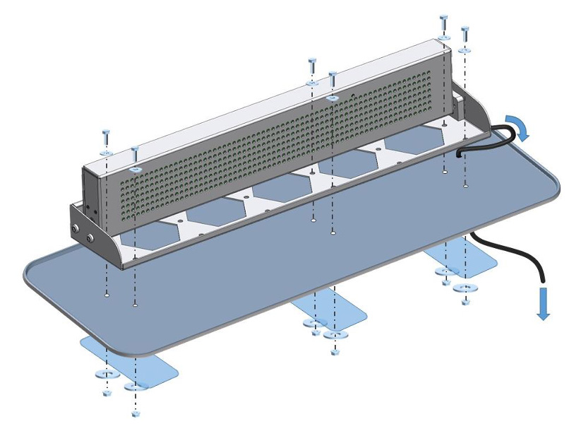 Schema - installation PMV relevable