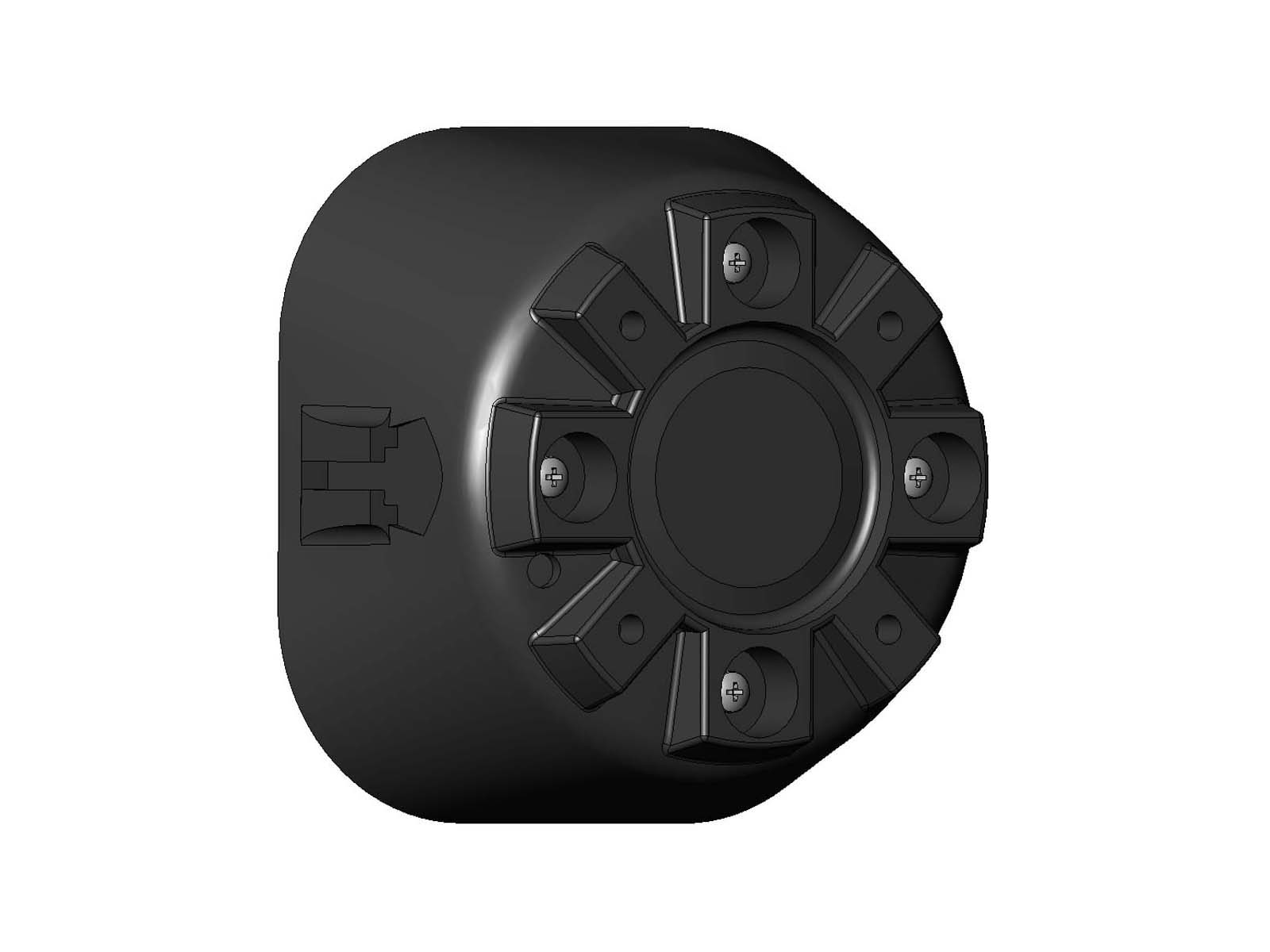 Schéma Haut parleur 150W noir plat