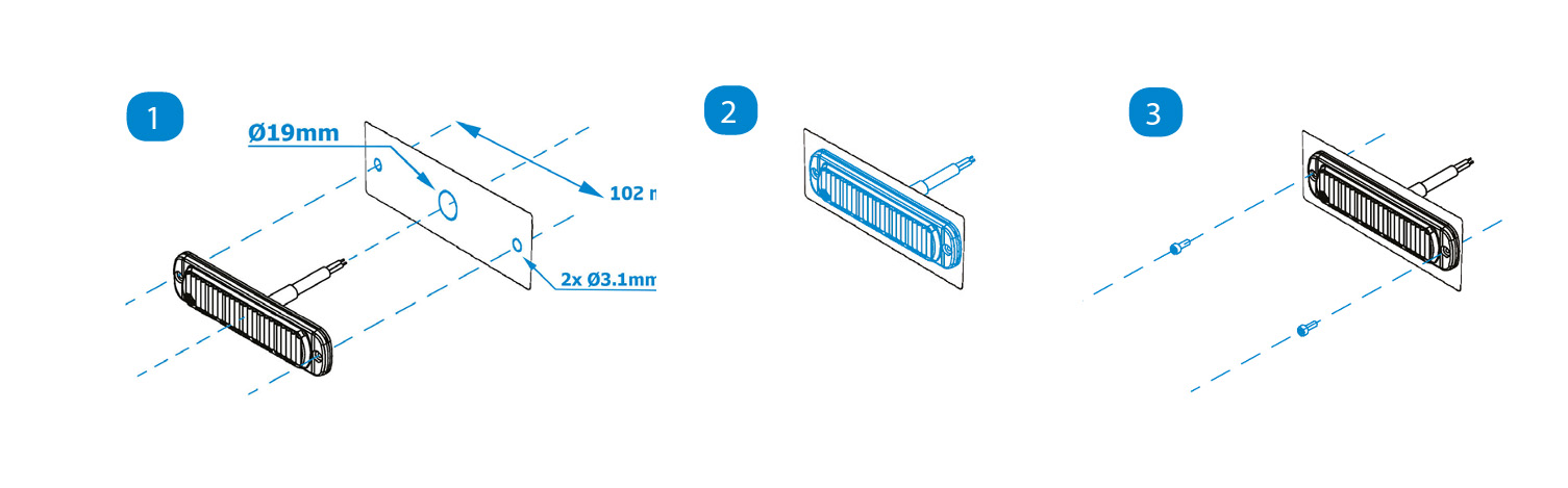 Schema - Montage L52 monocolore