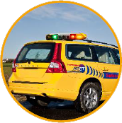 Signalisation lumineuse pour véhicule aéroport