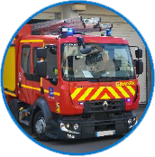 Signalisation lumineuse pour véhicule de sapeur pompiers