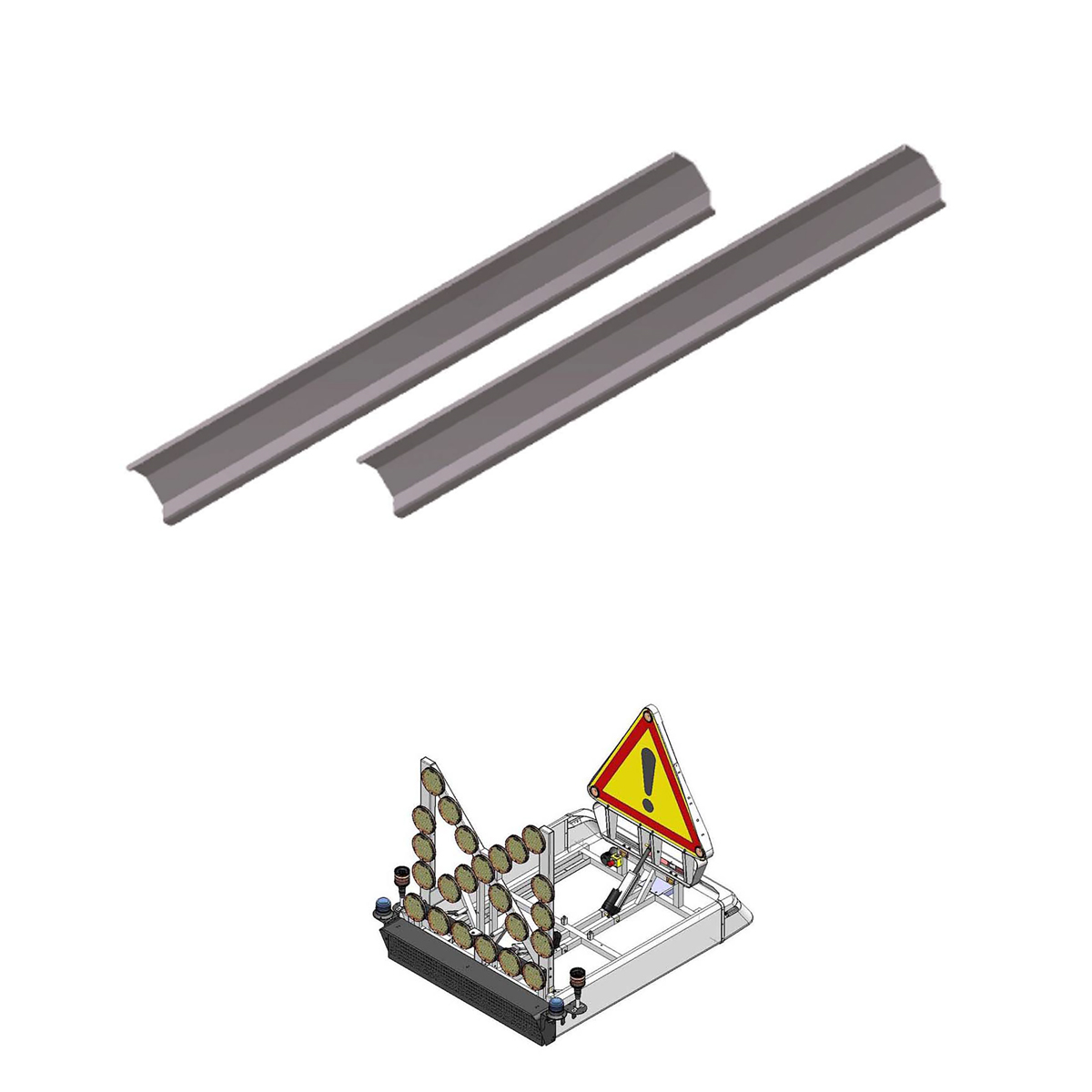 Fixations pour ensembles de toit - châssis L