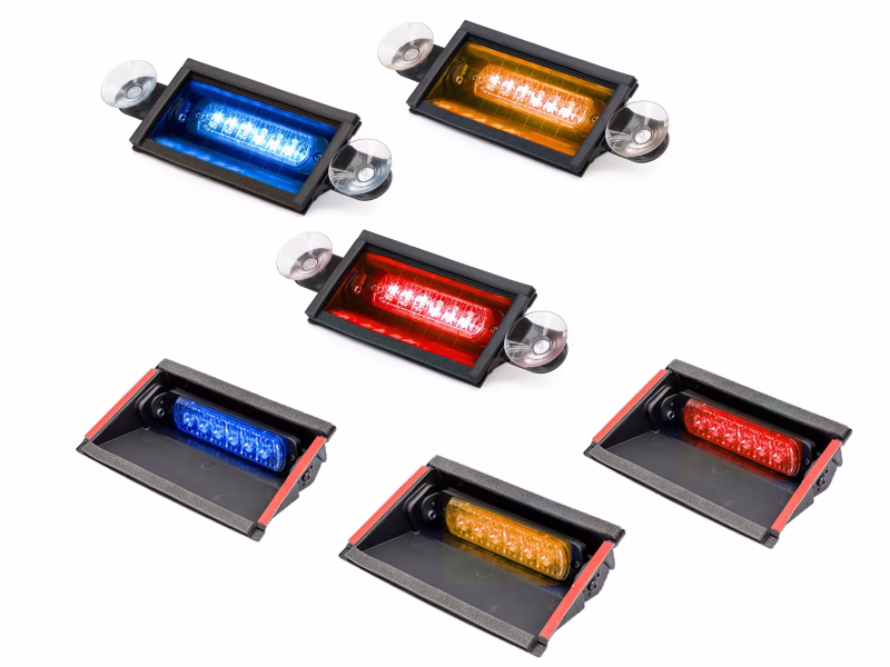 Feux L52 avec fixations de pare-brise