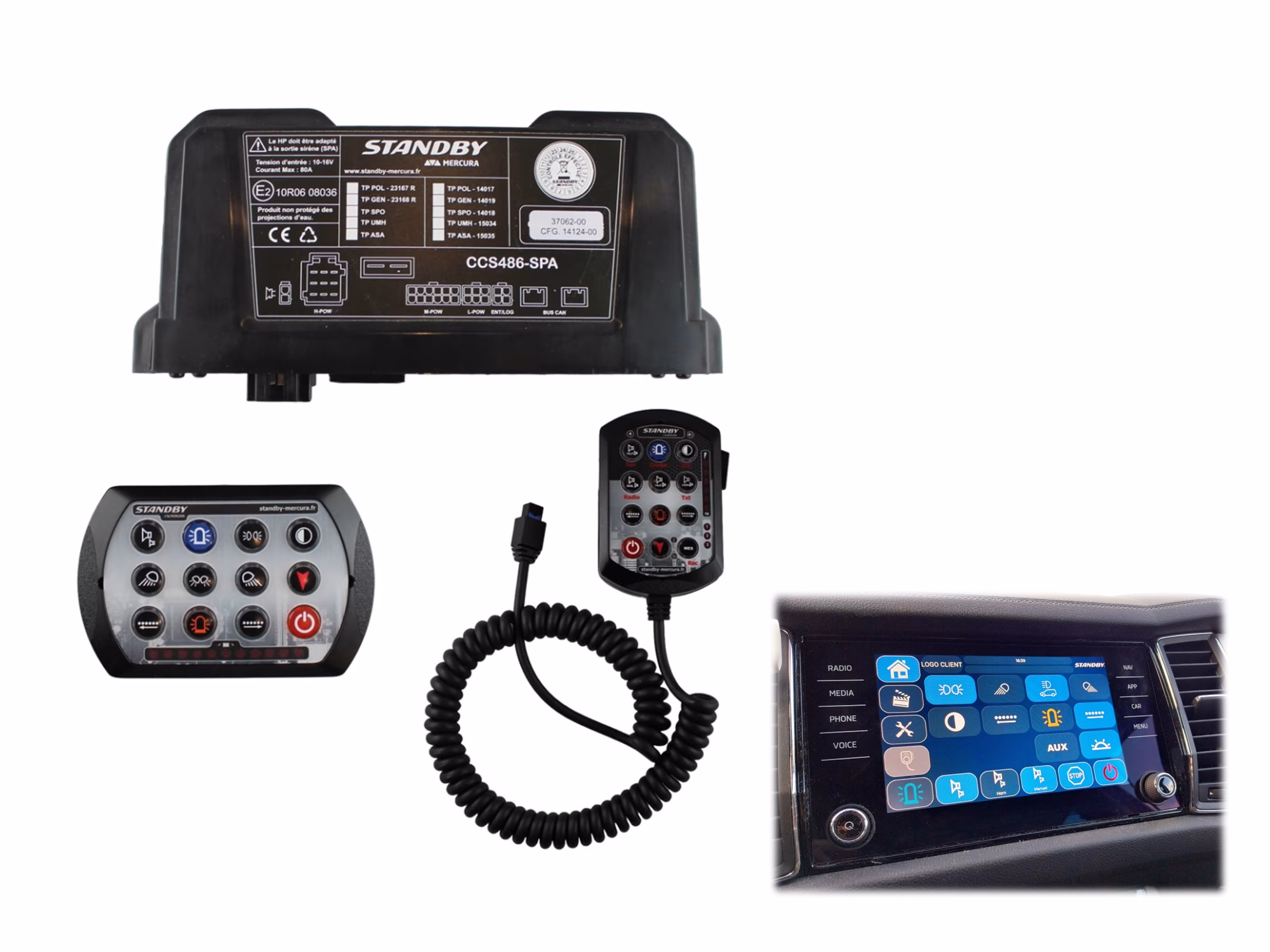 Option Uniscreen pour CS AZUR