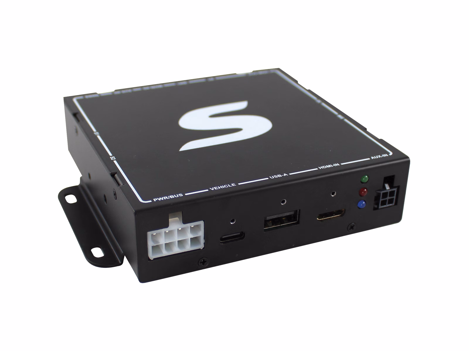 Boitier unibox vue connecteurs