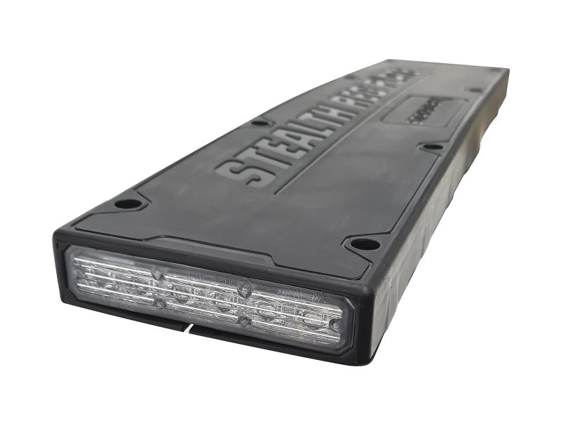 Rekisterikilvenalusta varoitusvaloilla