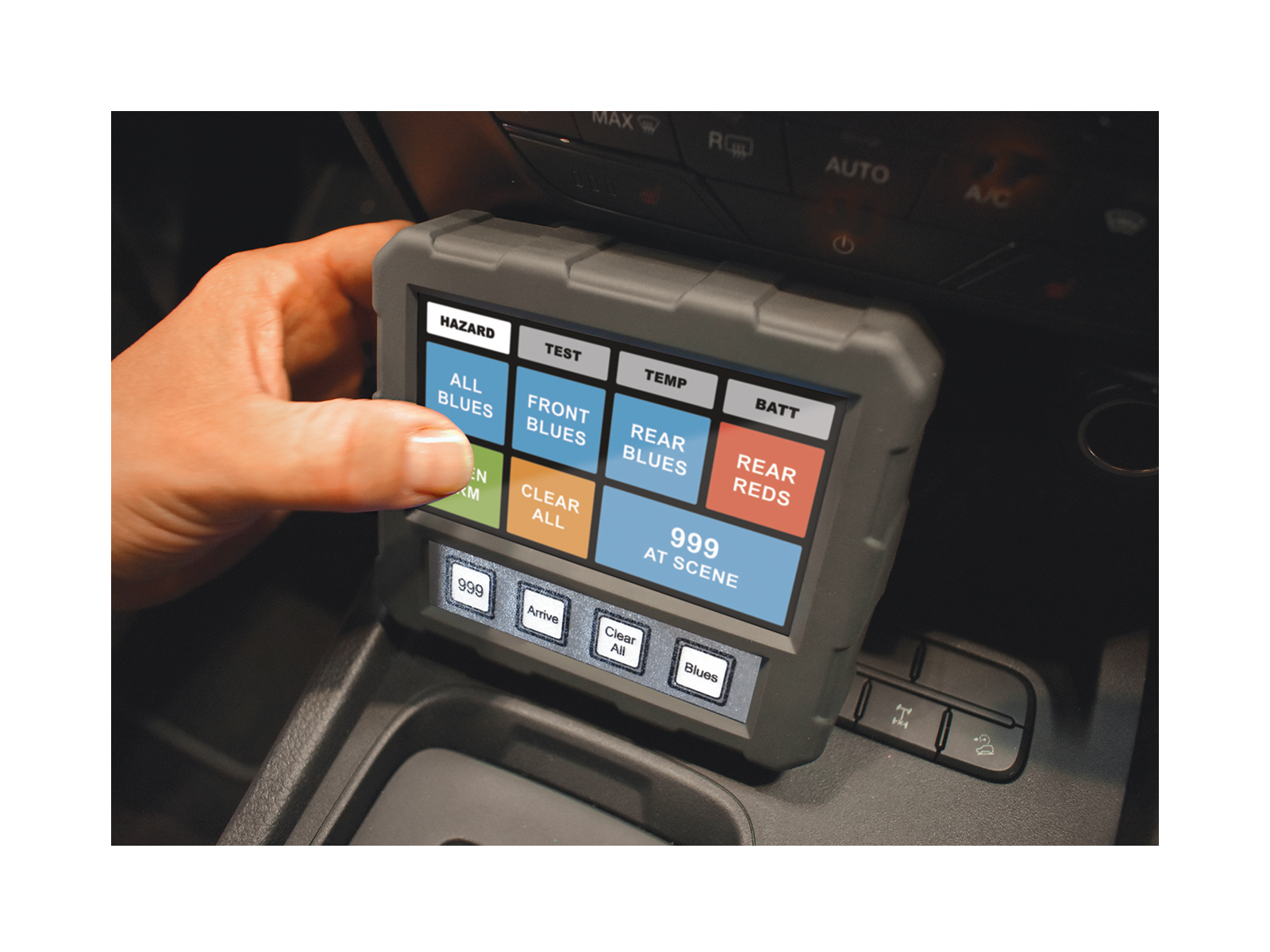 MCS-TSC Touch Screen Controller in Hand