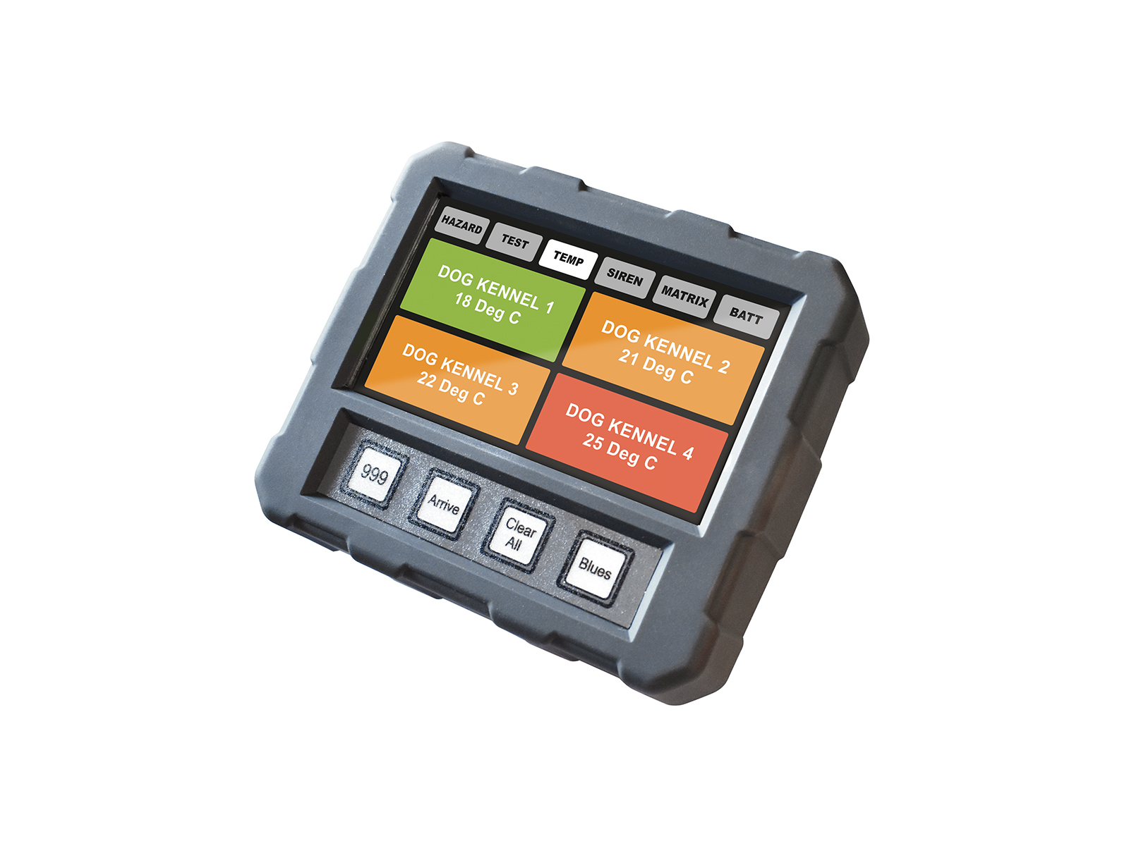 MCS-TSC Touch Screen Controller Temp Screen