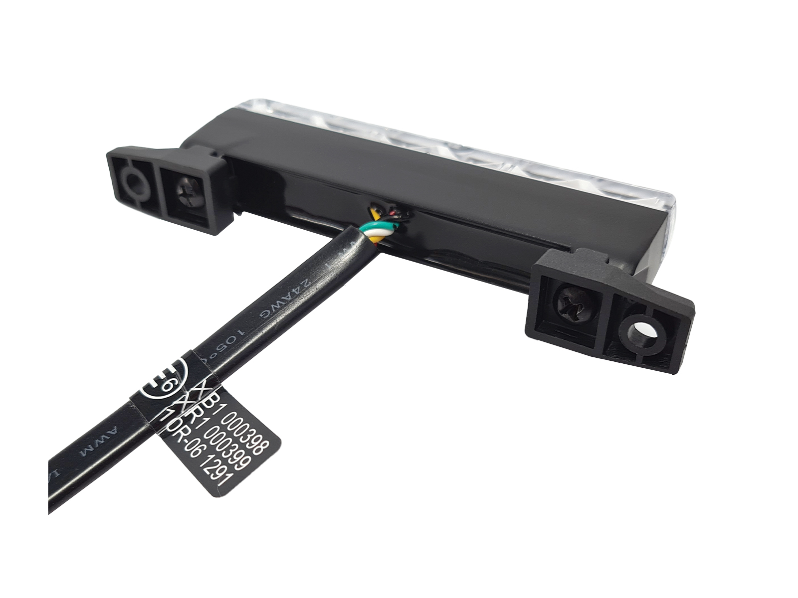 Edge Dagger LED Module Reverse Angle View Wired with Brackets 3