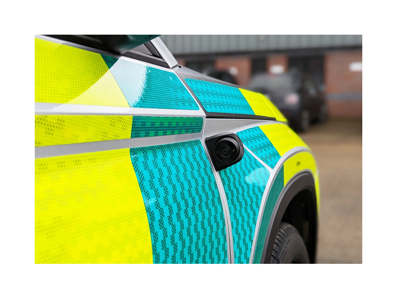 External Mini Side-View Camera – 1080P In SItu Ambulance Wheel Arch Right