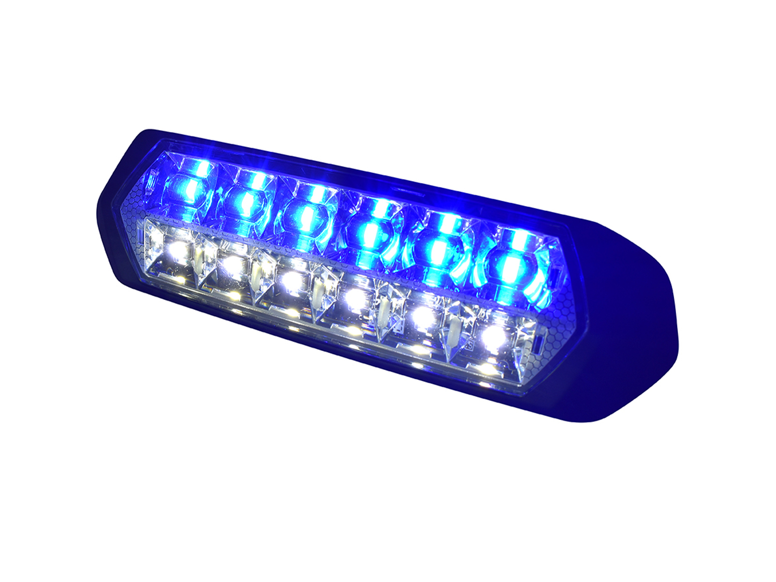 LSM-06WBC3 SceneMax Combo LED Blue White Lit Angle View