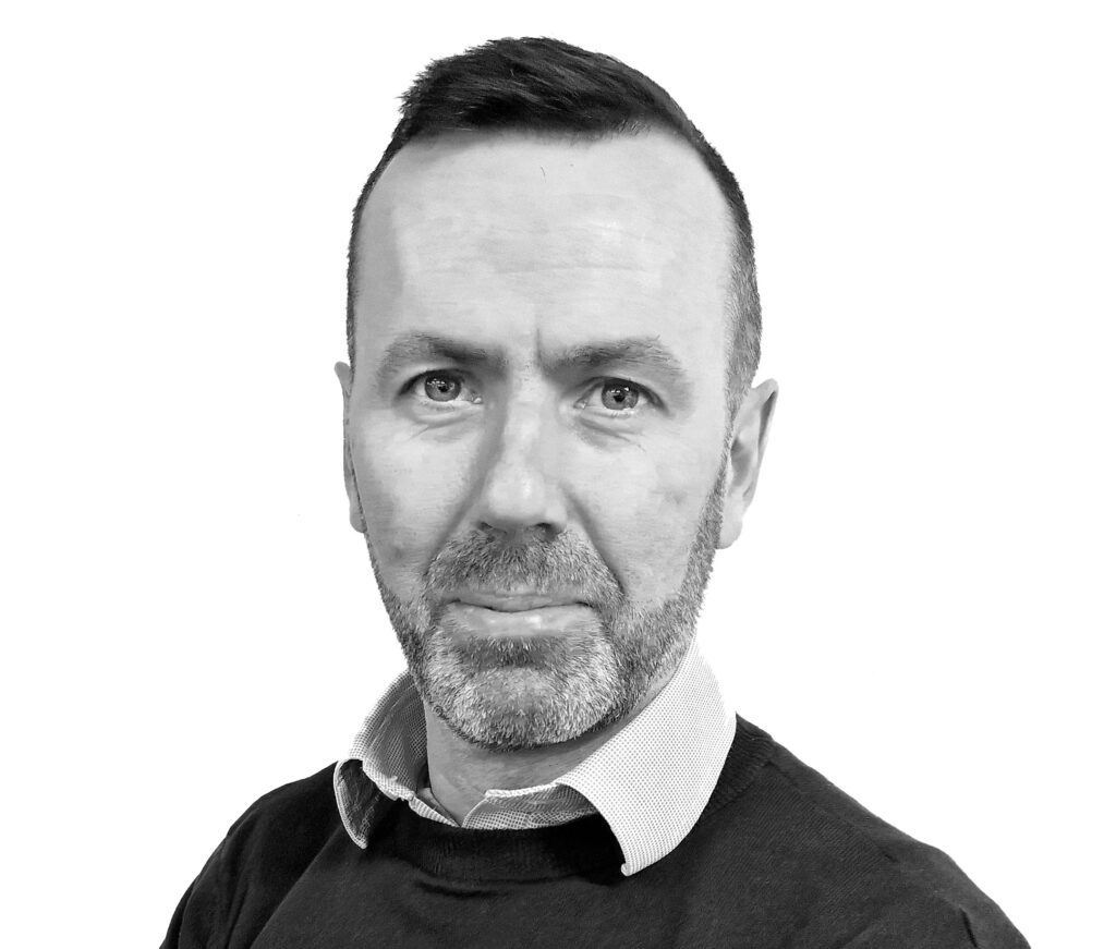 Roy McClarty is Standby RSG's General Manager, this is his black and white headshot.