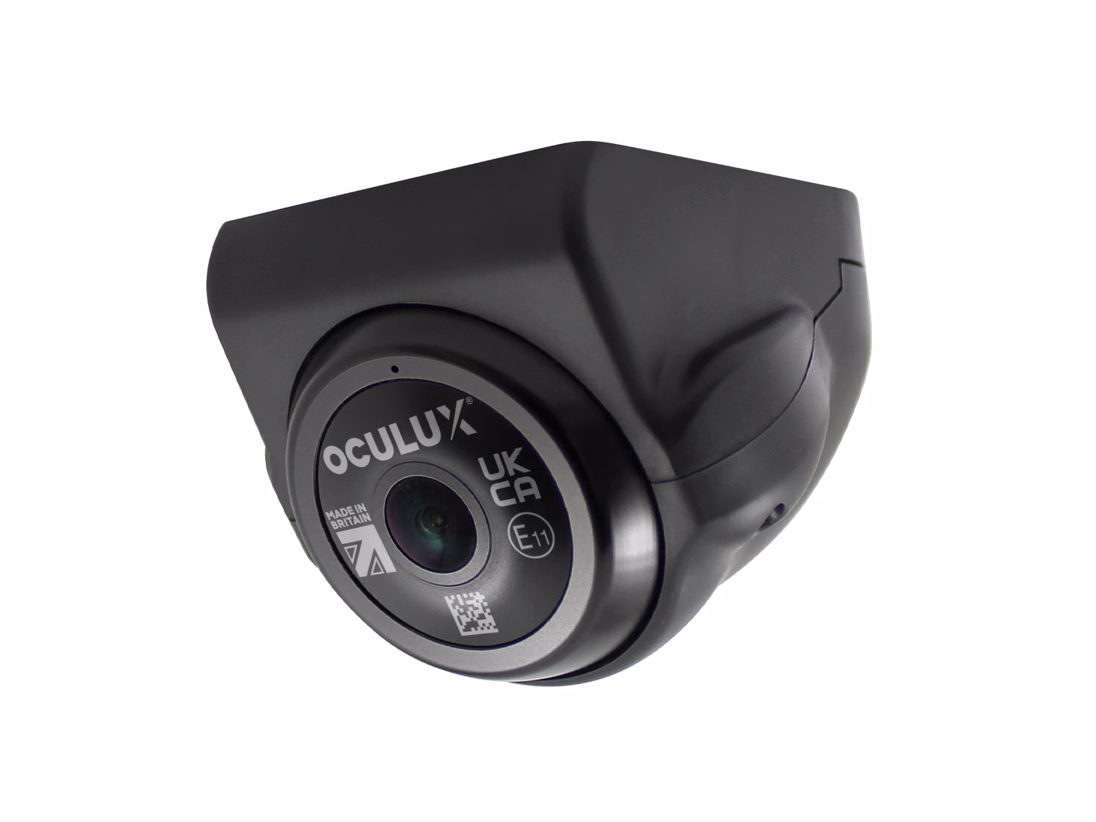 Front Angle View of Occulux® AeroCAM Camera Mount Kit complete with Oculux® Wide, 1080p, AHD CCTV Camera